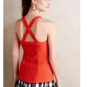 Deletta Red Tank Top size L
